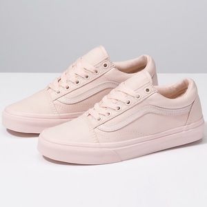 Baby Pink Low Top Vans